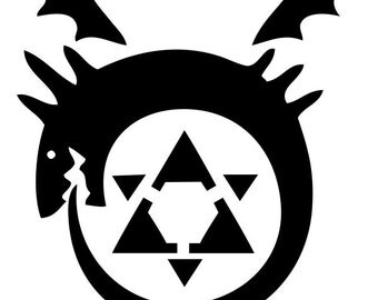 Fullmetal Alchemist Ouroboros Symbol