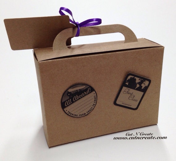 Suitcase Favor Boxes Suitcase Boxes Suitcase Favors