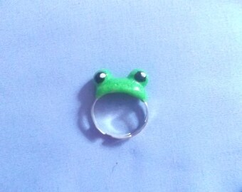 Popular items for frog ring on Etsy