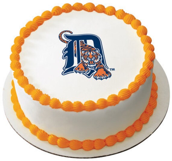 MLB Detroit Tigers Edible Cake and Cupcake by ArtofEricGunty MLB Detroit Tigers Edible Cake and Cupcake by ArtofEricGunty