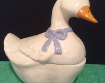 Popular items for duck cookie jar on Etsy