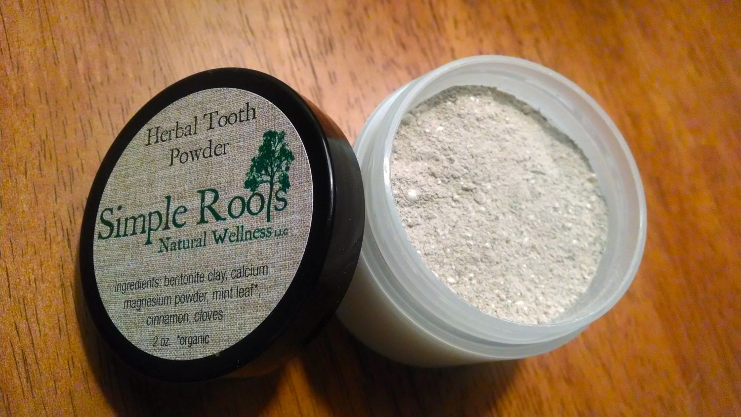 Organic Herbal Tooth Powder