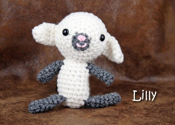 small stuffed lamb toy