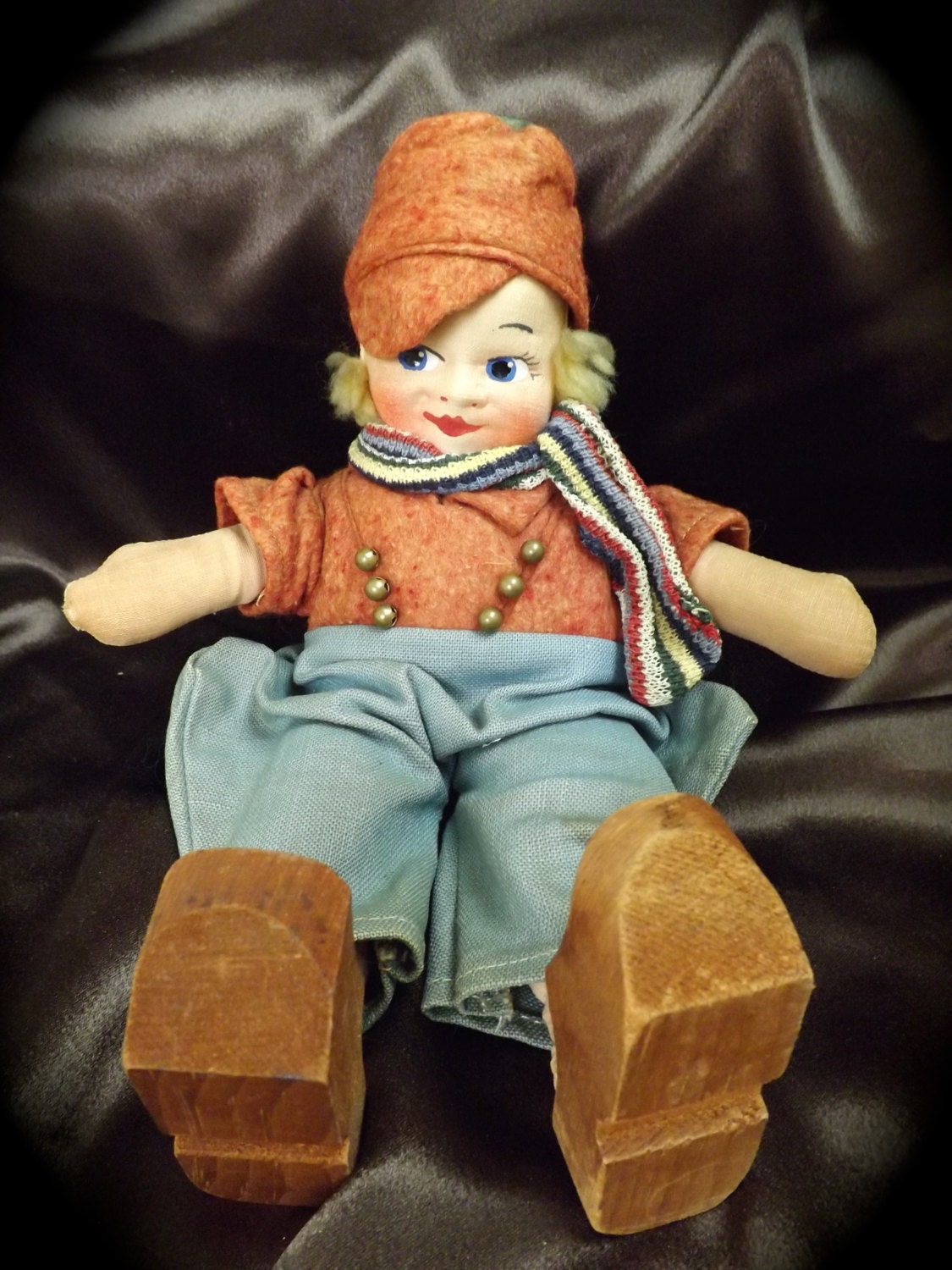 vintage dutch doll