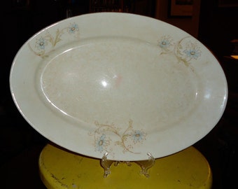 Antique Homer Laughlin American Ironstone Serving Platter c1877 – 1890