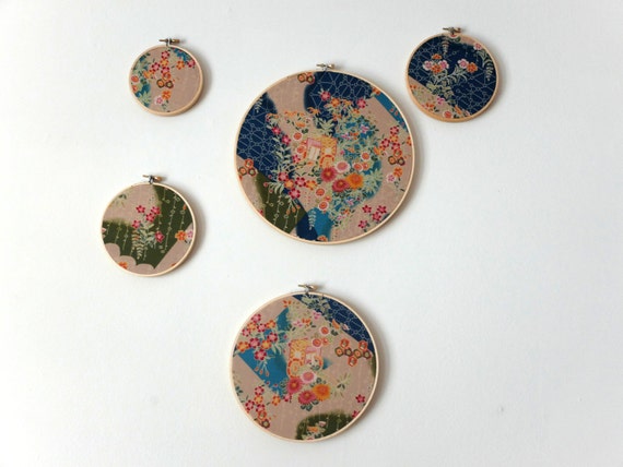 Awesome Japanese Embroidery Wall Art