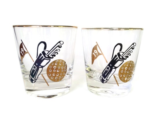 golf whiskey glasses golf whiskey glasses