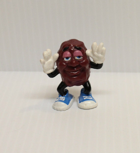 CALIFORNIA RAISIN 1987 Vintage PVC figure by TheJellyJar on Etsy