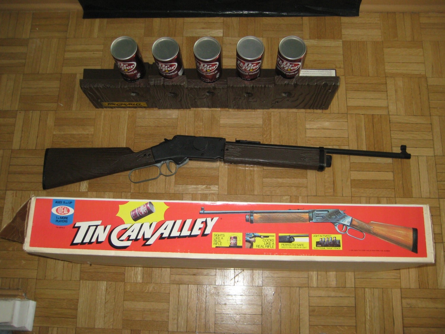 Tin Can Alley From Ideal Toys An Electronic Target