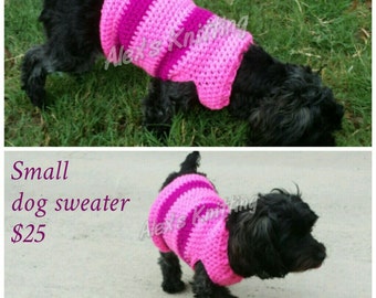 Custom dog sweaters