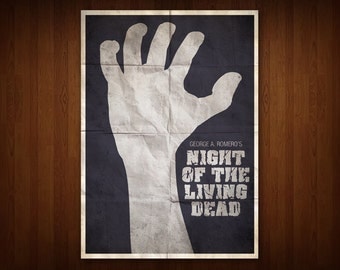 Night of the Living Dead Poster (Multiple Sizes)