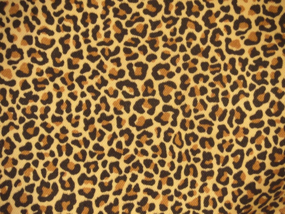 Thibaut Fabric Leopard Cotton Print Yardage Fabric Cat's