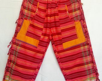 Kikoy Kikoi Three Quaters Pants Trousers by Africanheritagegifts