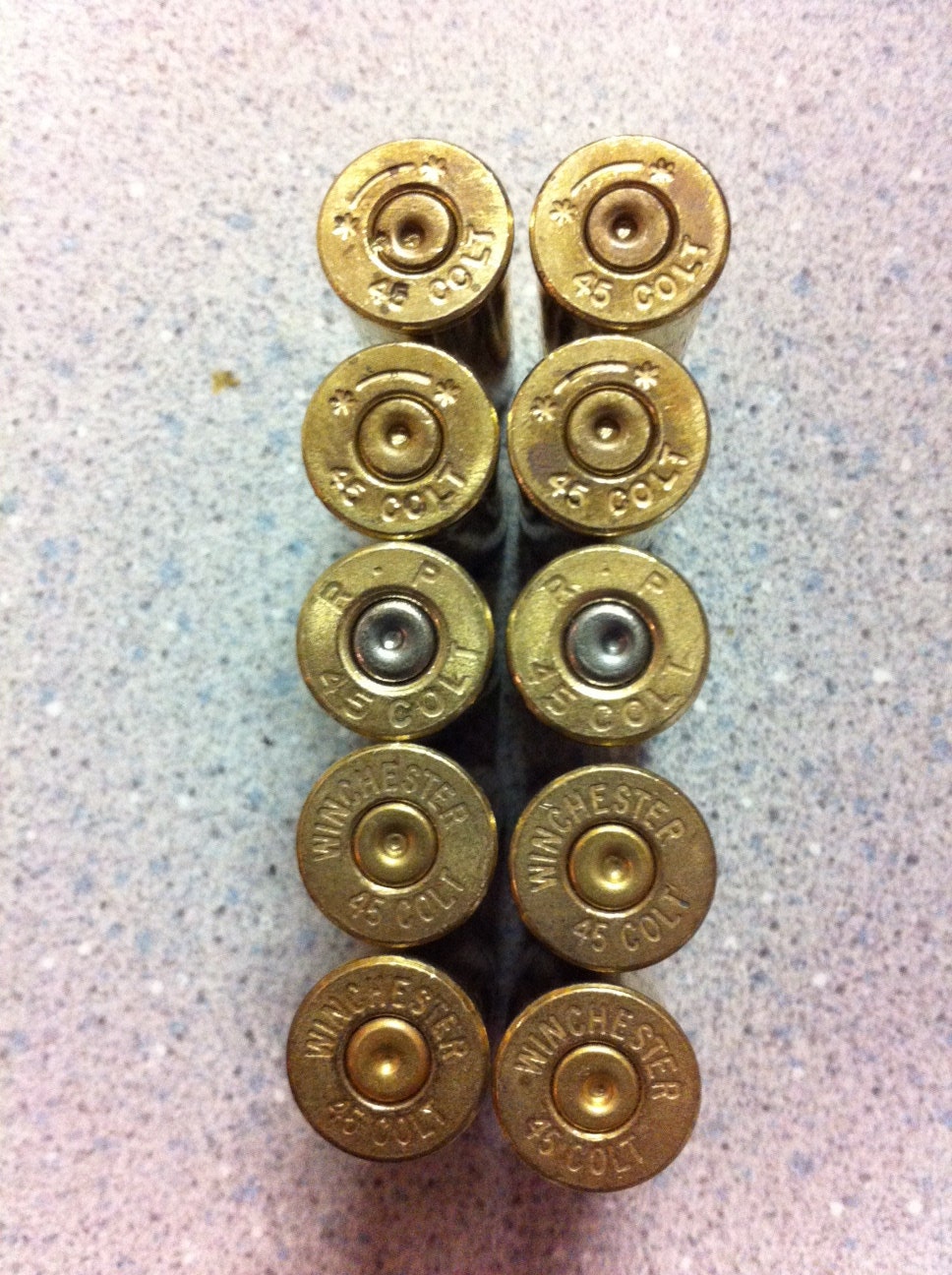 Lot of 10 spent shell casings 45 long colt by GulfCoastOutfitters