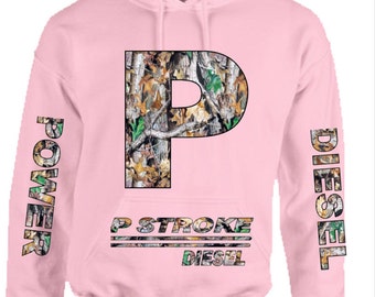 pink powerstroke hoodie