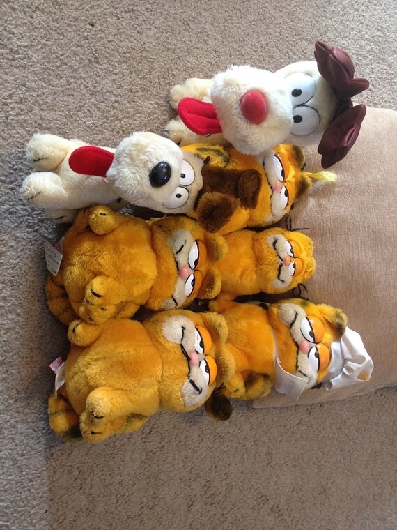 garfield and odie plush