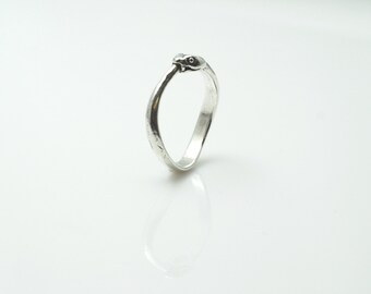 Sterling Ouroboros Ring