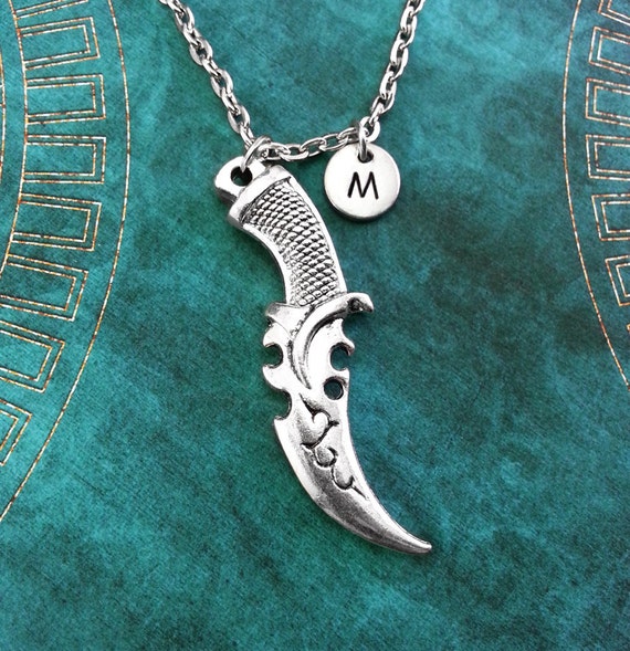 Knife Necklace Personalized Necklace Blade Pendant Custom