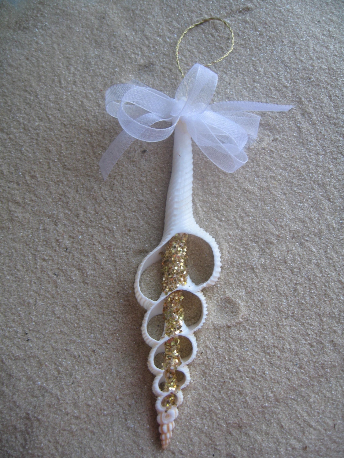 Seashell Christmas Ornament by FaithMaltese on Etsy