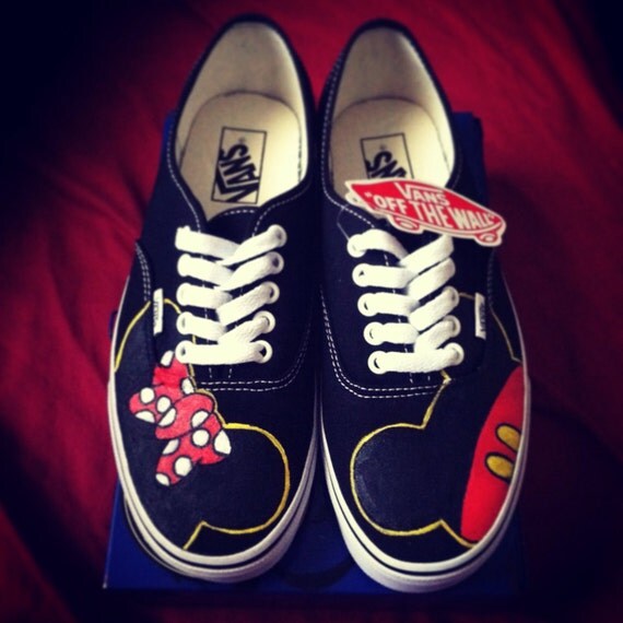 Mickey & Minnie Adult Custom VANS Shoes