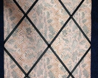 SALE! READY to SHIP!! Snakeskin French Memo Board