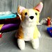 corgi plush sewing pattern