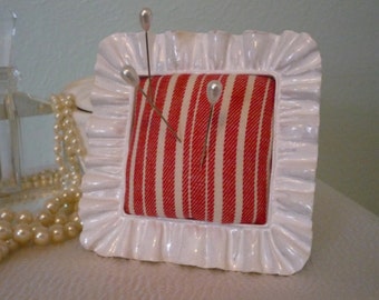 Candy Striped Pin Cushion