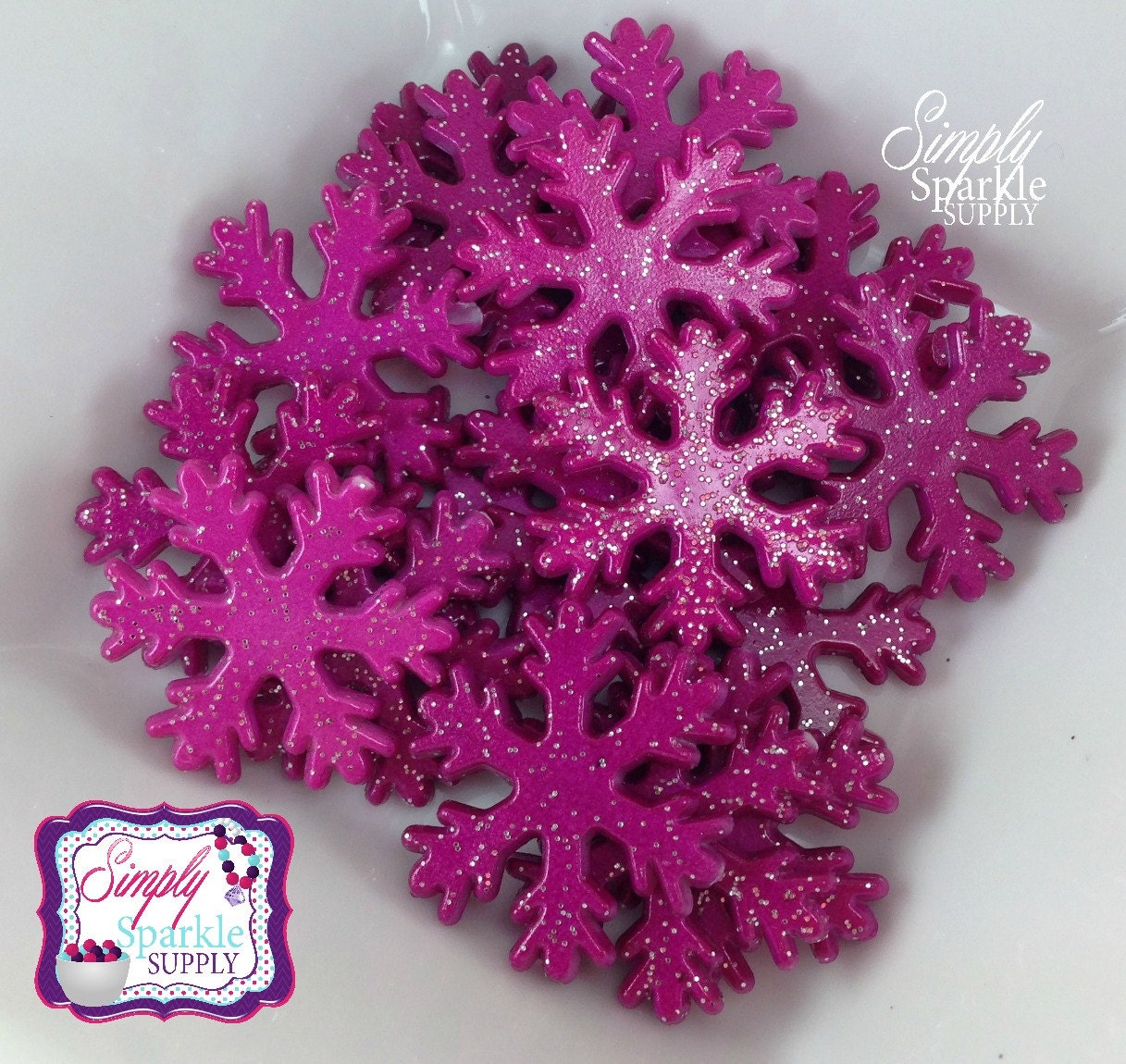 hot pink glitter snowflake beads 30 mm wholesale chunky beads hot pink glitter snowflake beads 30 mm wholesale chunky beads