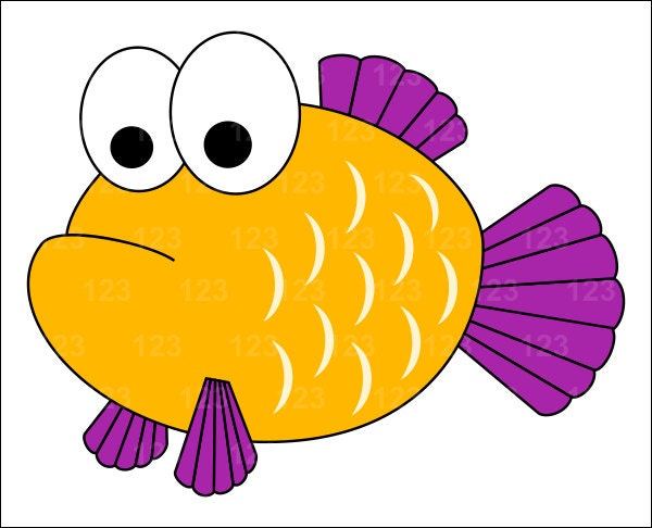 fish clip art cute - photo #49