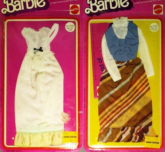 Vintage Barbie Best Buy Fashions 9620 and 9622 by NicnaksEtc