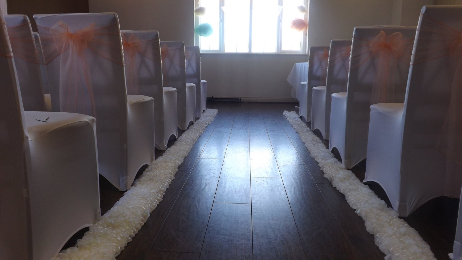 10ft Silk Petal Wedding Aisle Runner / by TheWeddingExchange