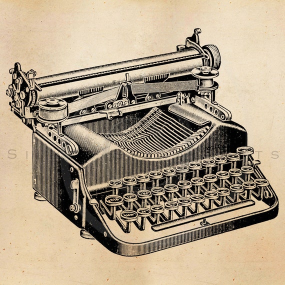 free clipart vintage typewriter - photo #42