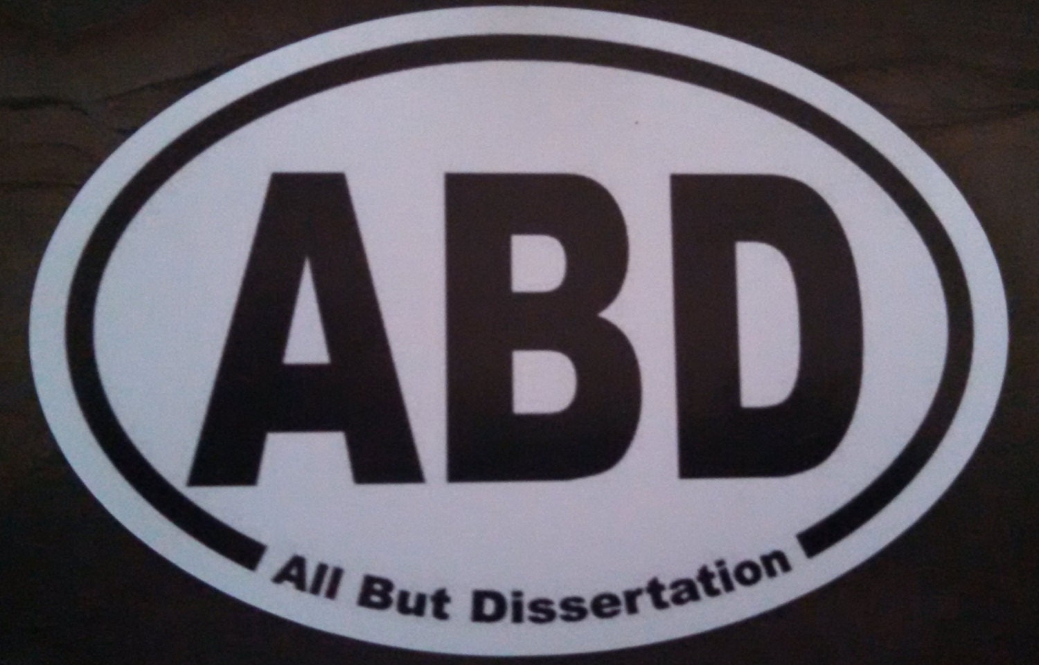 all but dissertation (abd)