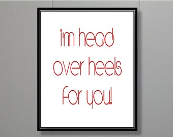 Im Head Over Heels For You Quotes. QuotesGram