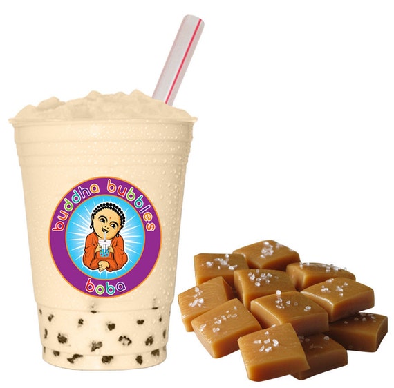 1 Kilo / 2.2 Pounds Salted Caramel Boba / Bubble Tea Powder