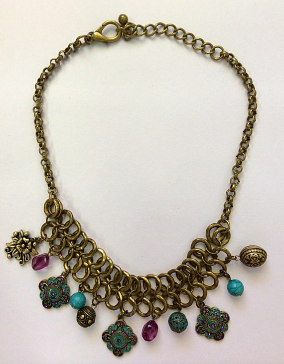 Vintage Premier Designs Antique Metal And by