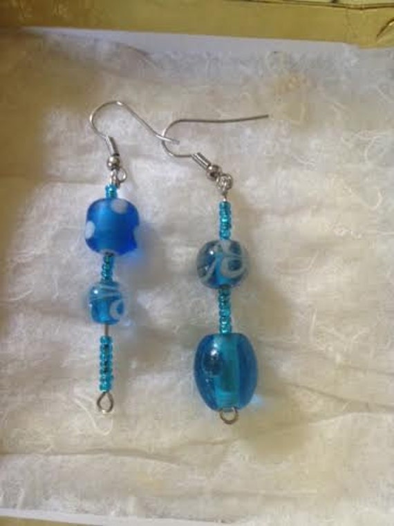 Funky Earrings by AJSJ3 on Etsy