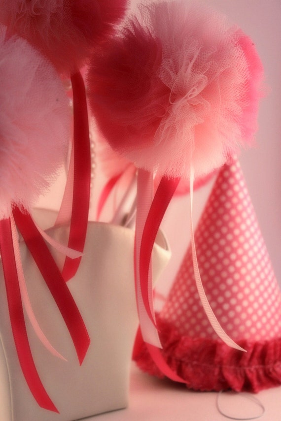 Whimsy Wendy Wee Wishing Wands - Pink and Pink Party Pack of 6 Il_570xn