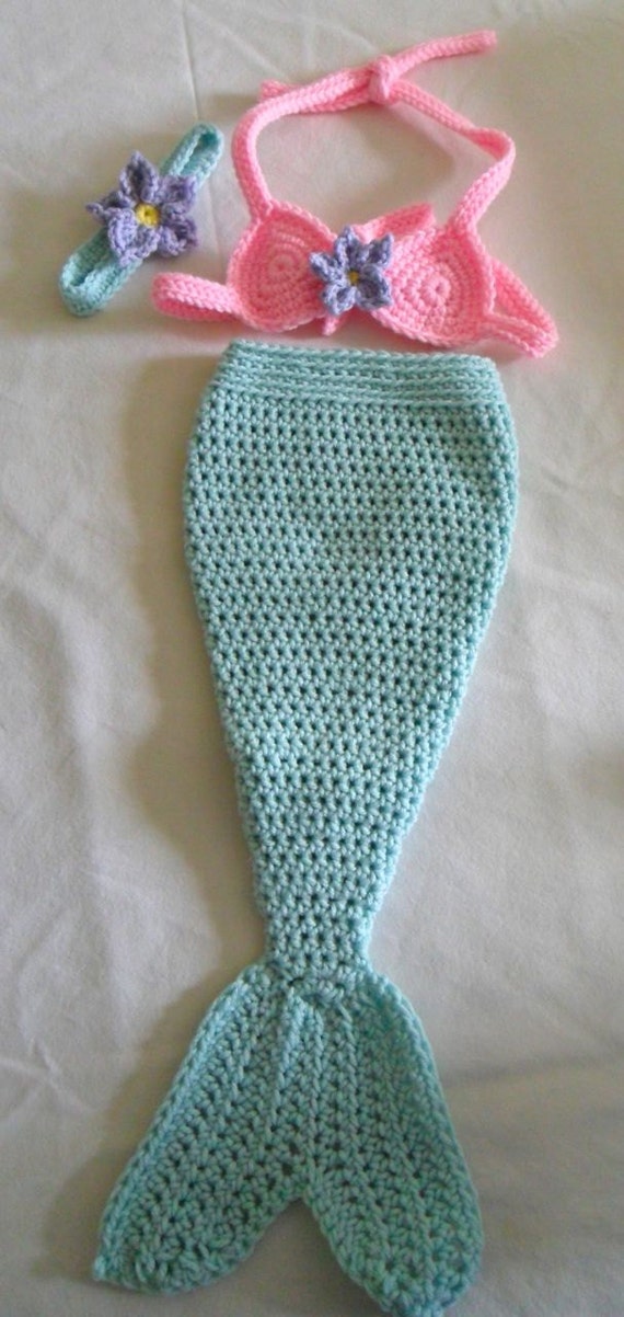 Baby Mermaid Costume Baby Mermaid Outfit Baby Mermaid