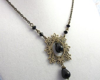 Popular items for Art Deco Necklace on Etsy