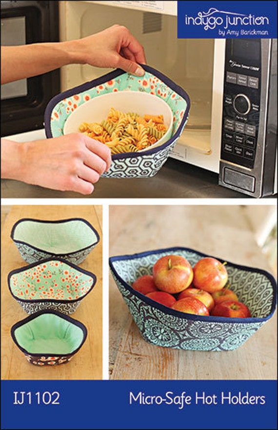 free sewing pattern for microwave bowl holder