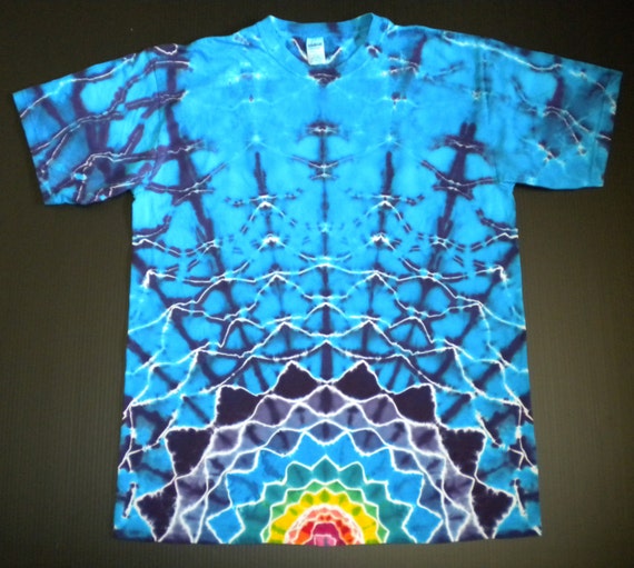 how to make a mandala tie dye shirt