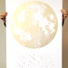 2014 Moon Phases Calendar, 22x30 large screenprint, silver gold or grey print on black, luna lunar wall art, space, stars