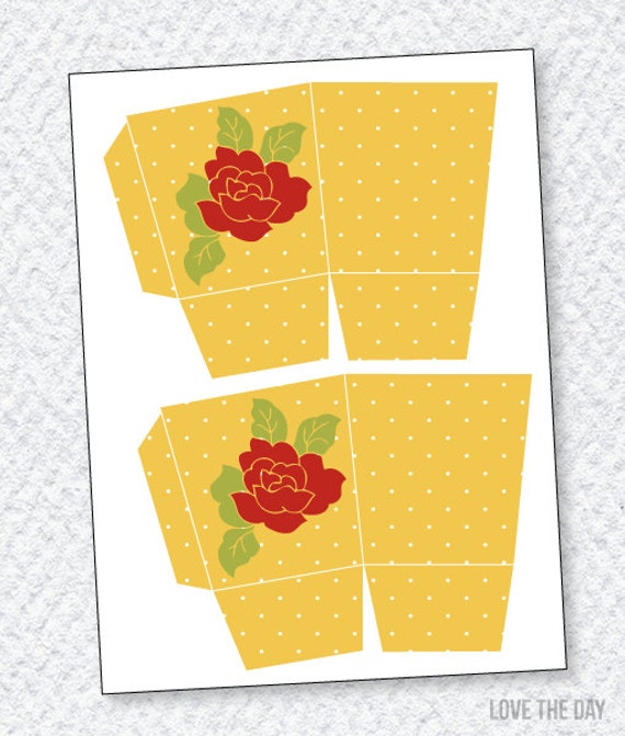 Butterfly Party PRINTABLES Favor Boxes by Love The Day Il_570xn