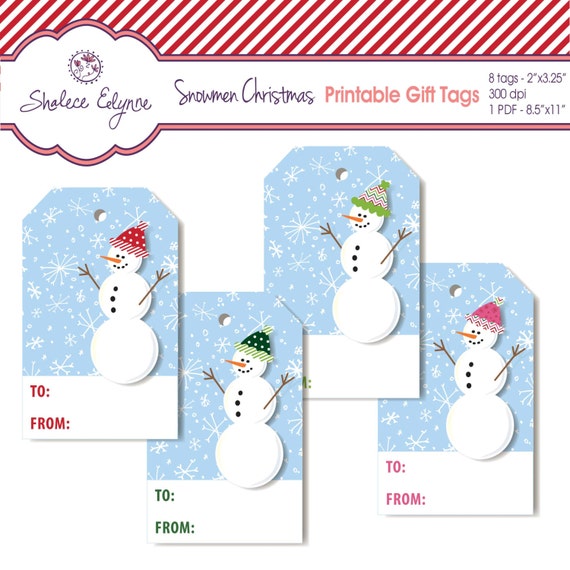 items-similar-to-snowmen-christmas-printable-gift-tags-2x3-25-instant