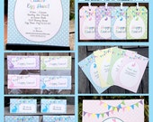 Easter Egg Hunt Easter Party - INSTANT DOWNLOAD full Printable Collection + Invitation - EDITABLE text you personalize with Adobe Reader Il_170x135