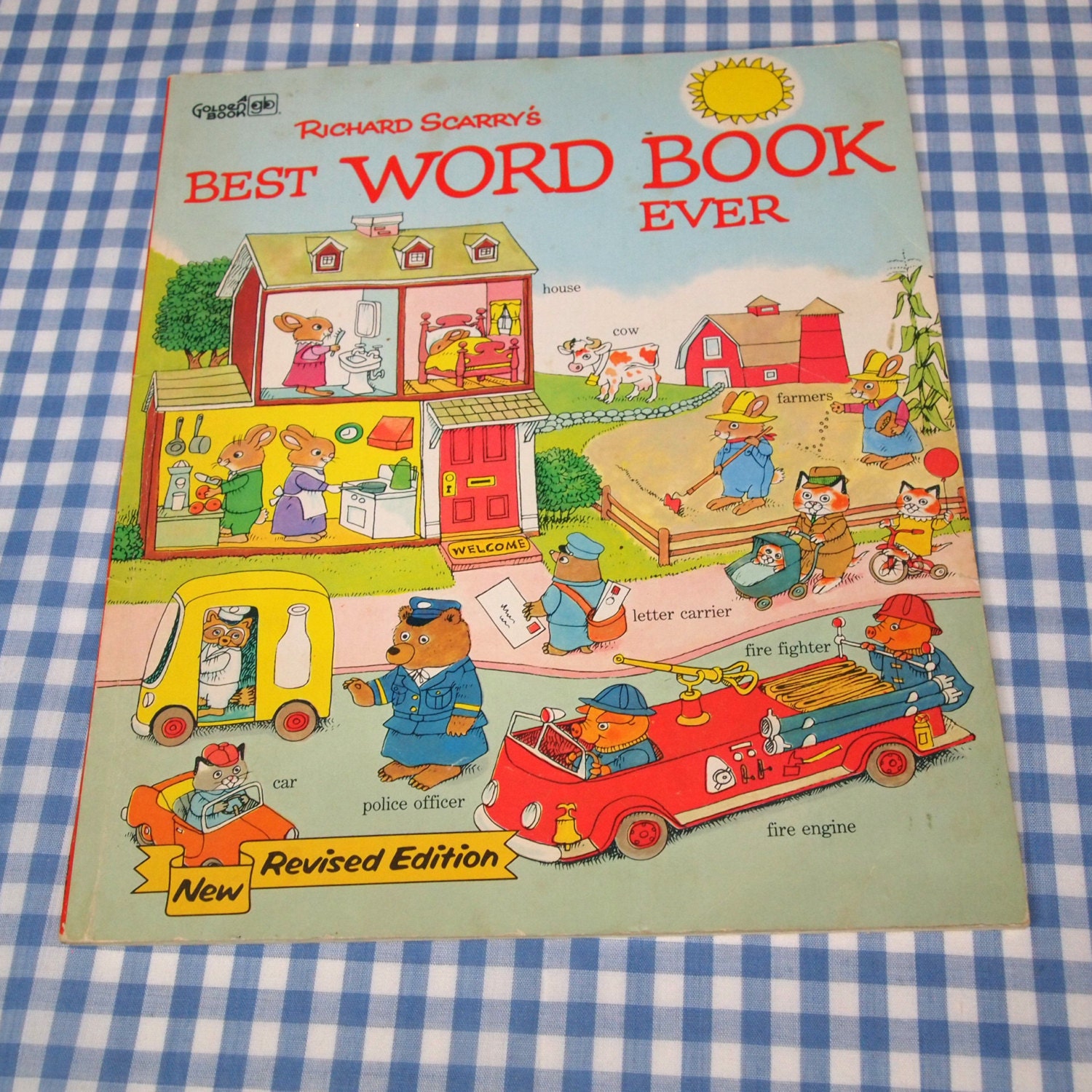 richard scarry's best word book ever vintage 1980