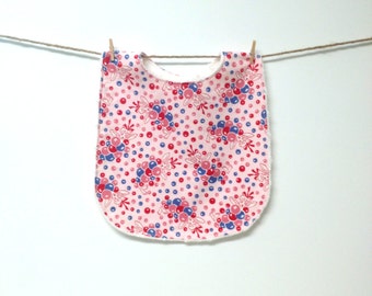 SALE - Baby Bib - Toddler Bib - Pink Bubbles