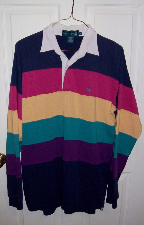 Vintage Men's Rugby Shirt by Knights of the Round Table