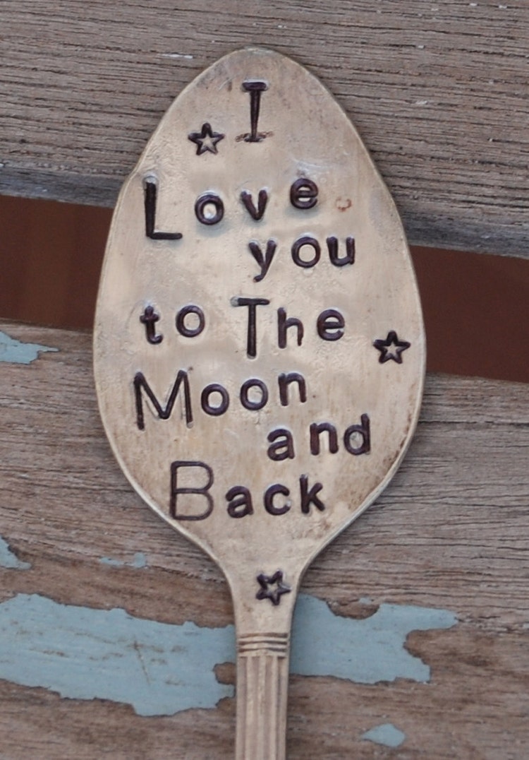 i love you to the moon and back stuffed animal